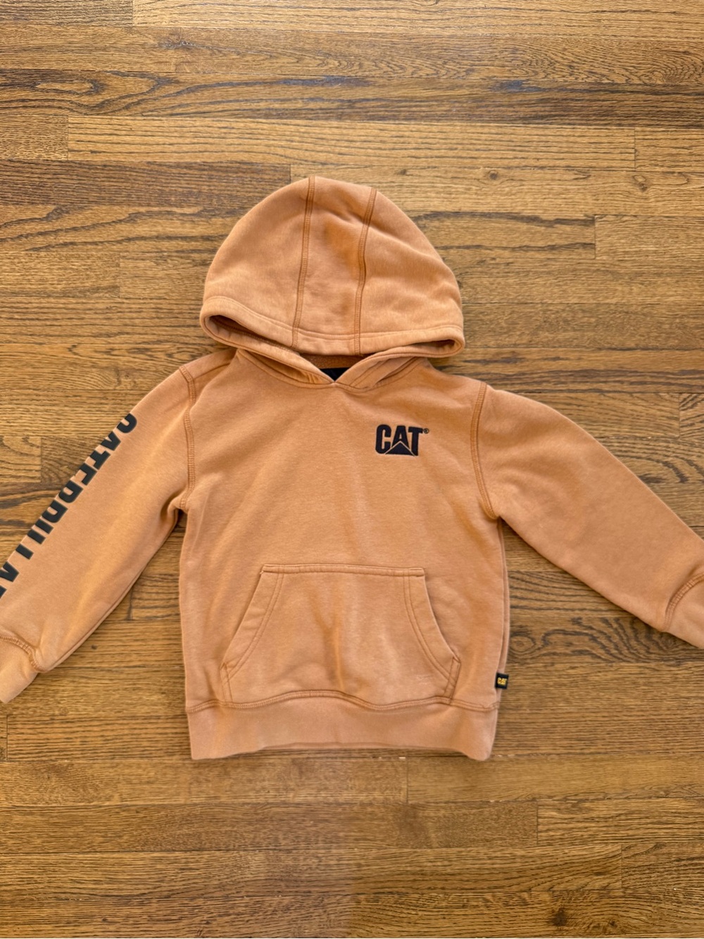 Kids' Caterpillar Tan Hooded Sweatshirt